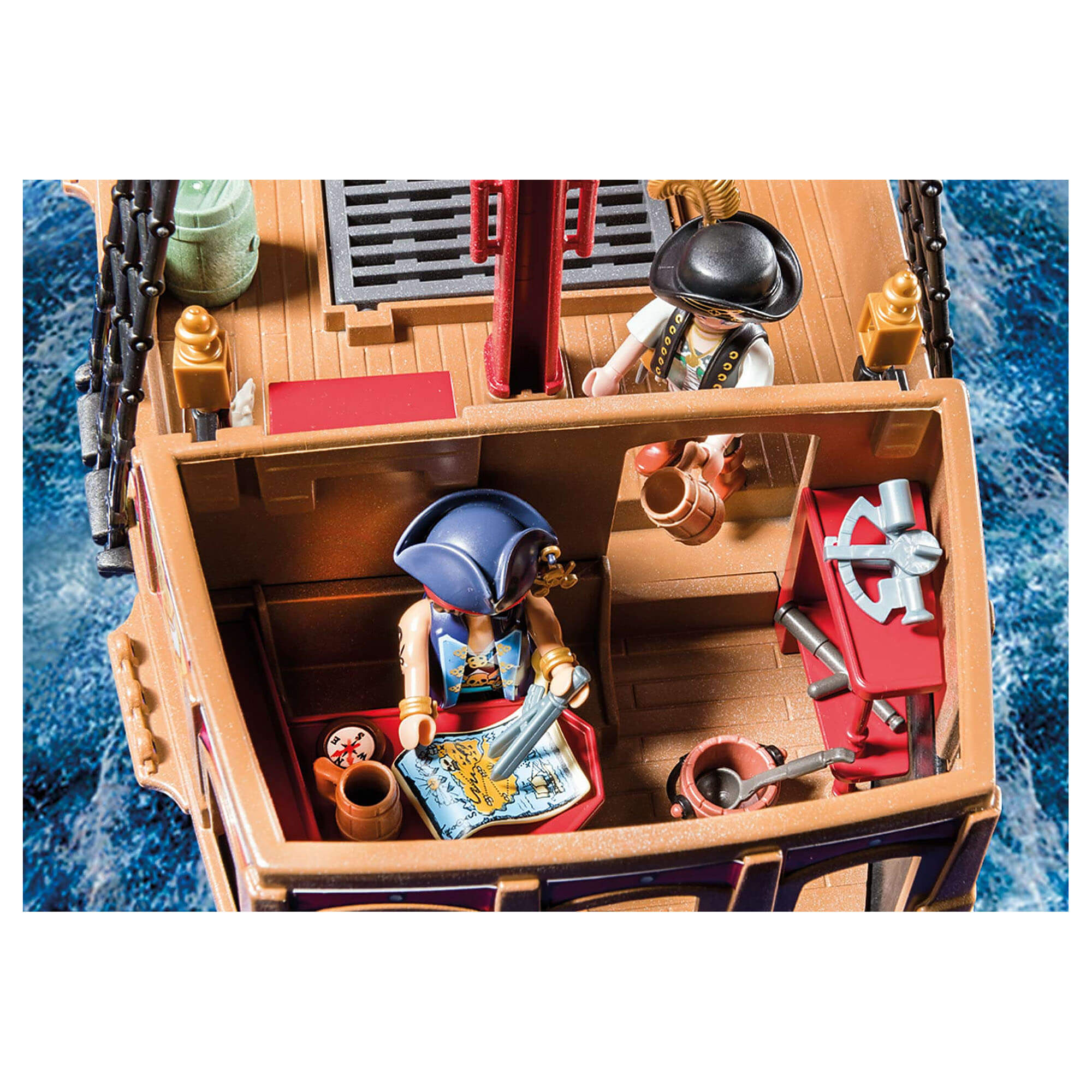 PLAYMOBIL Pirates Skull Pirate Ship (70411)