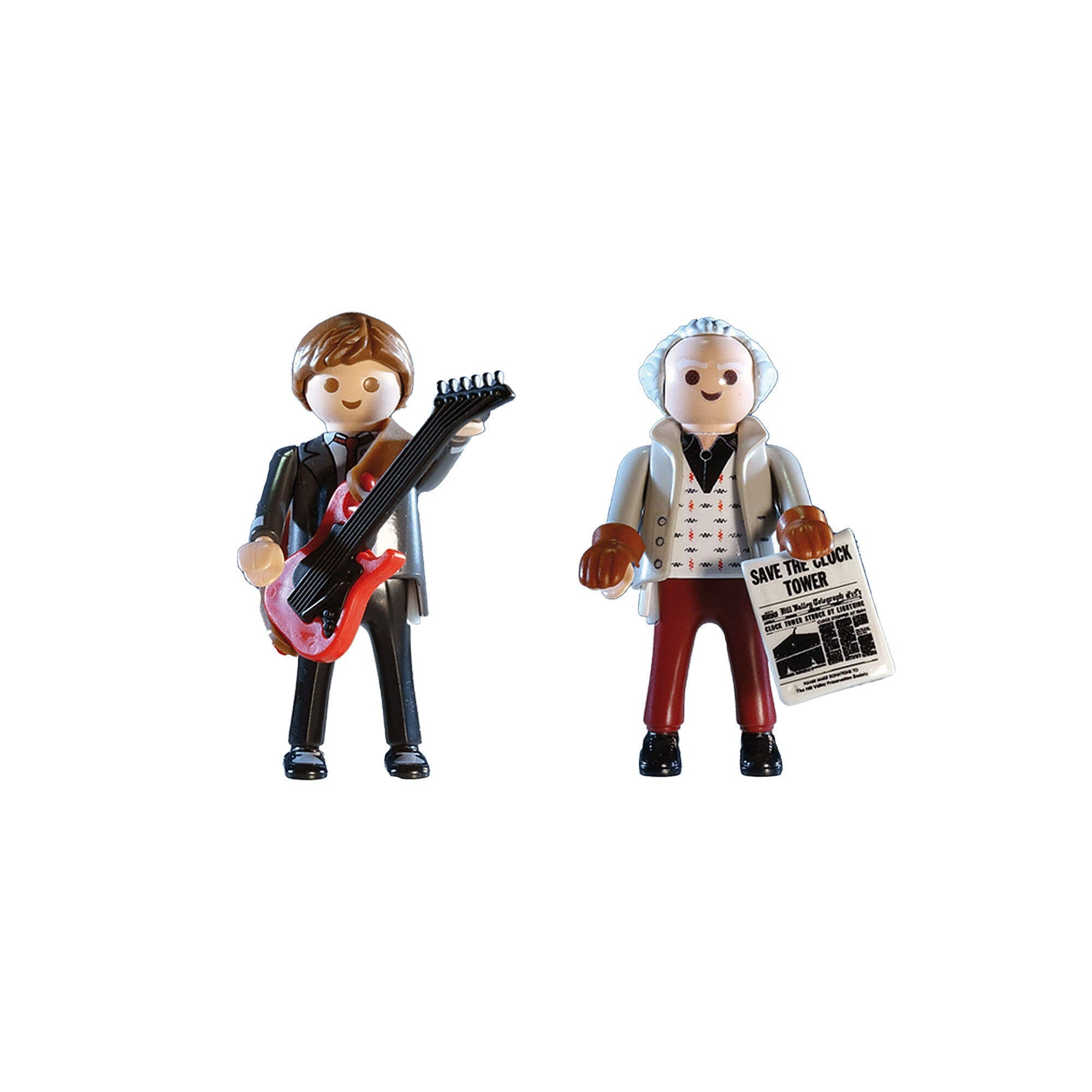 PLAYMOBIL Back to the Future Marty McFly and Dr. Emmett Brown (70459)