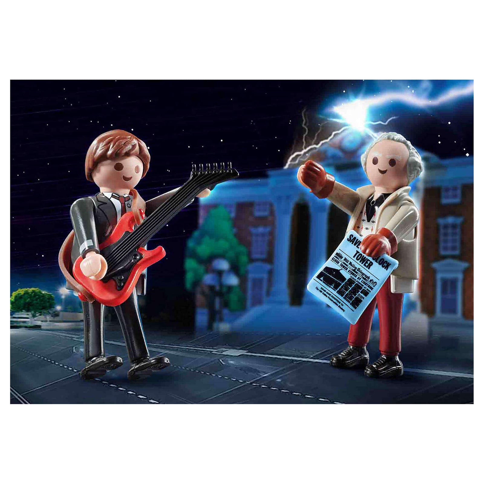 PLAYMOBIL Back to the Future Marty McFly & Dr. Emmett Brown