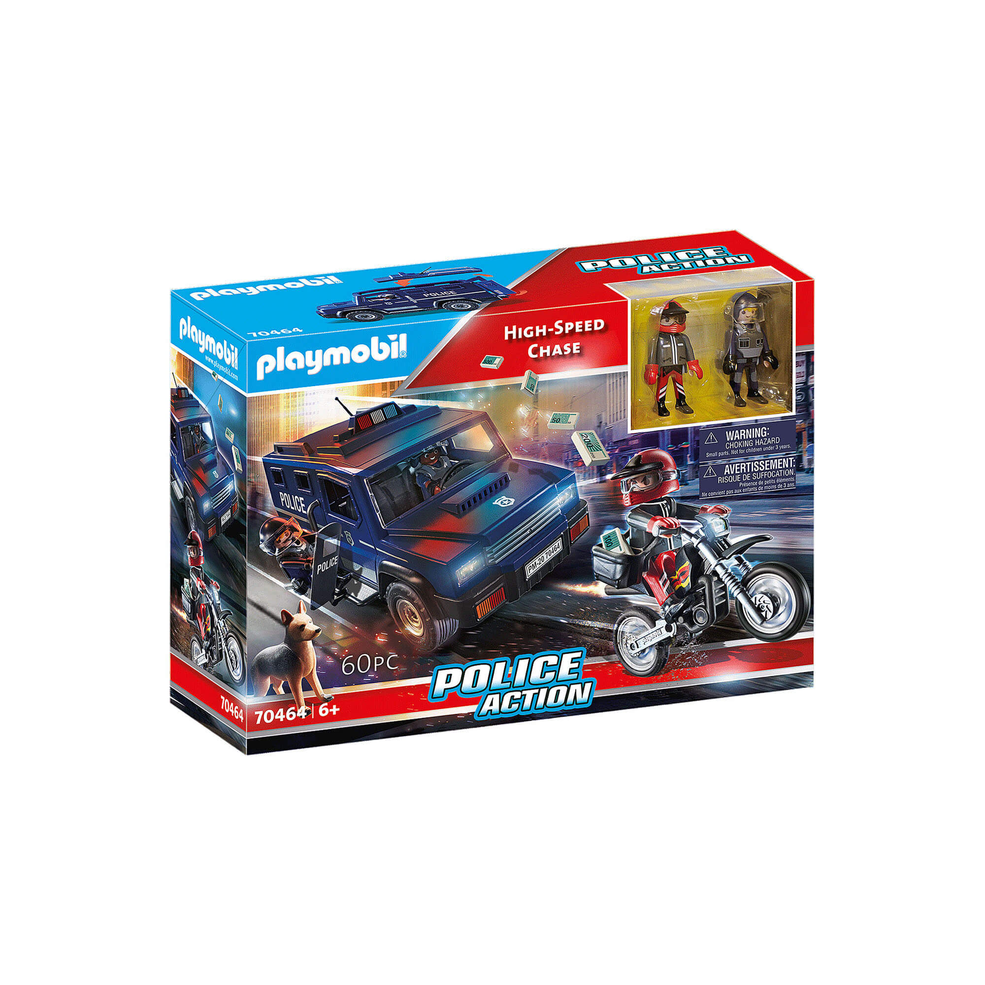 PLAYMOBIL Police Action High-Speed Chase (70464)