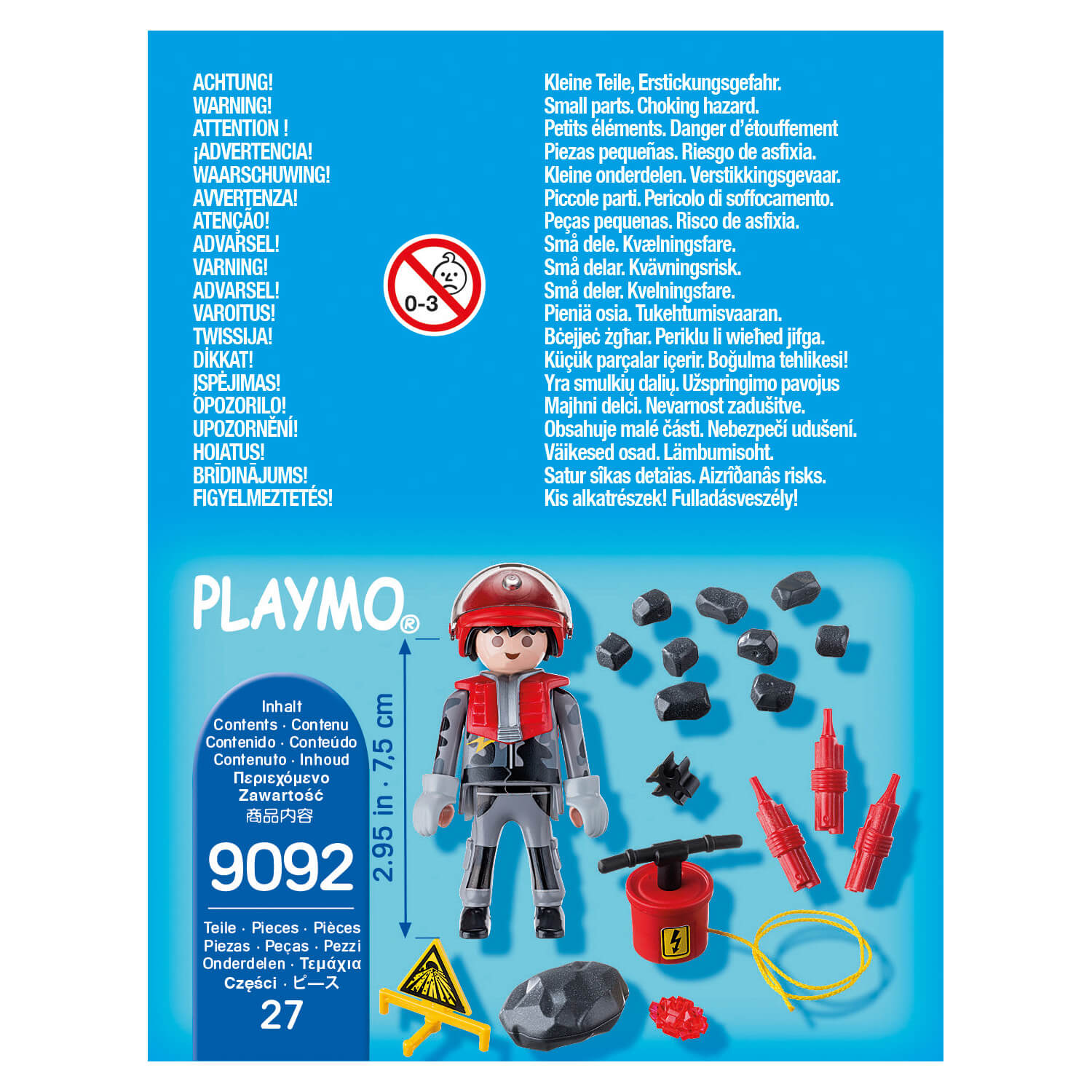 PLAYMOBIL Special Plus Rock Blaster with Rubble (9092)