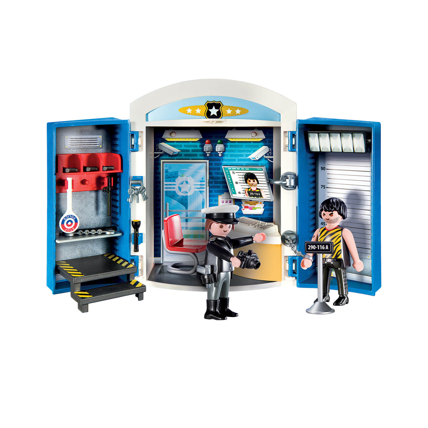 PLAYMOBIL Play Box Police Station Play Box (9111)