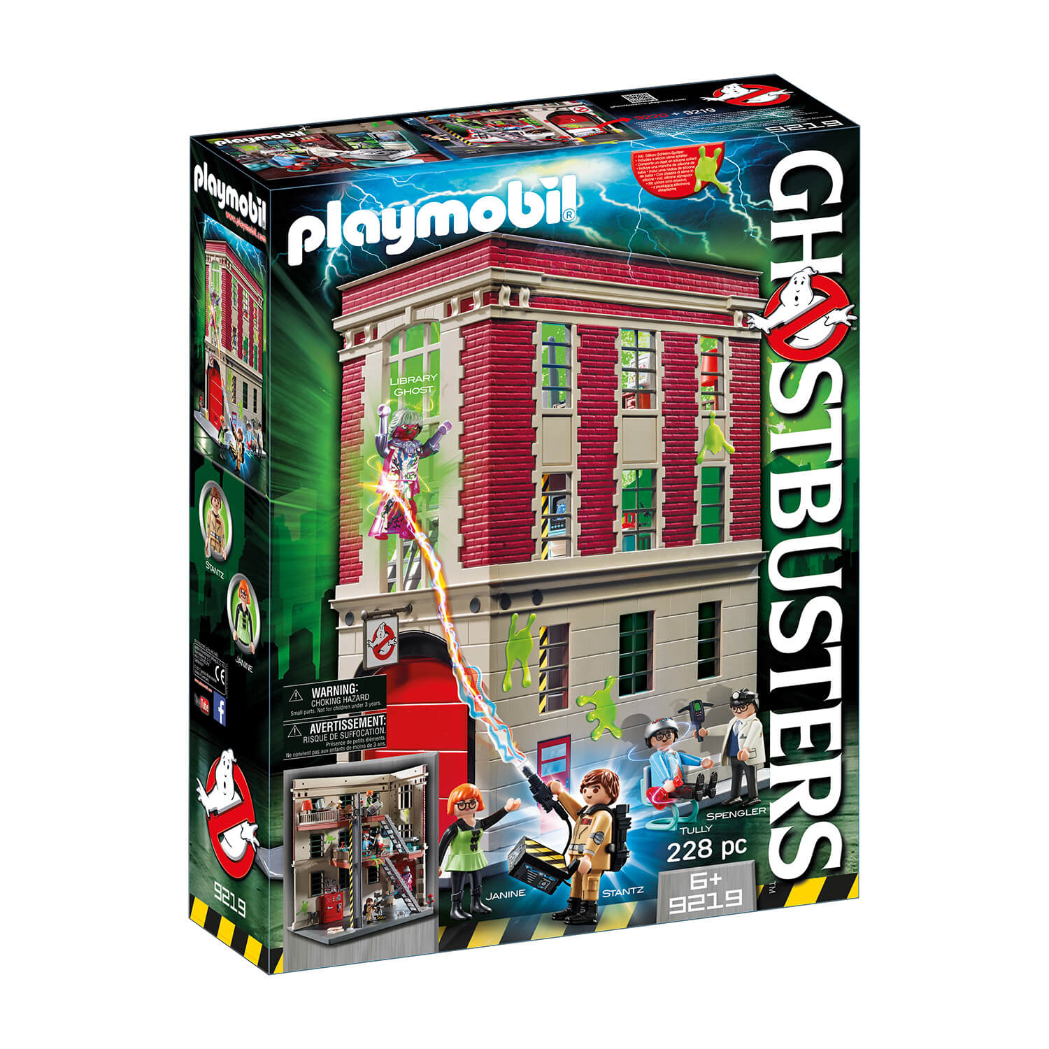 PLAYMOBIL Ghostbusters Firehouse (9219)