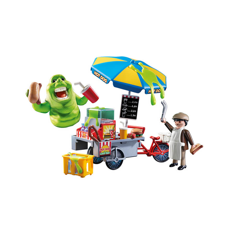 PLAYMOBIL Ghostbusters Slimer with Hot Dog Stand (9222)