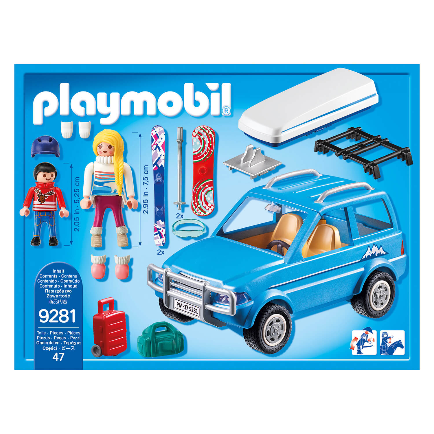 PLAYMOBIL Winter Sports Winter SUV (9281)