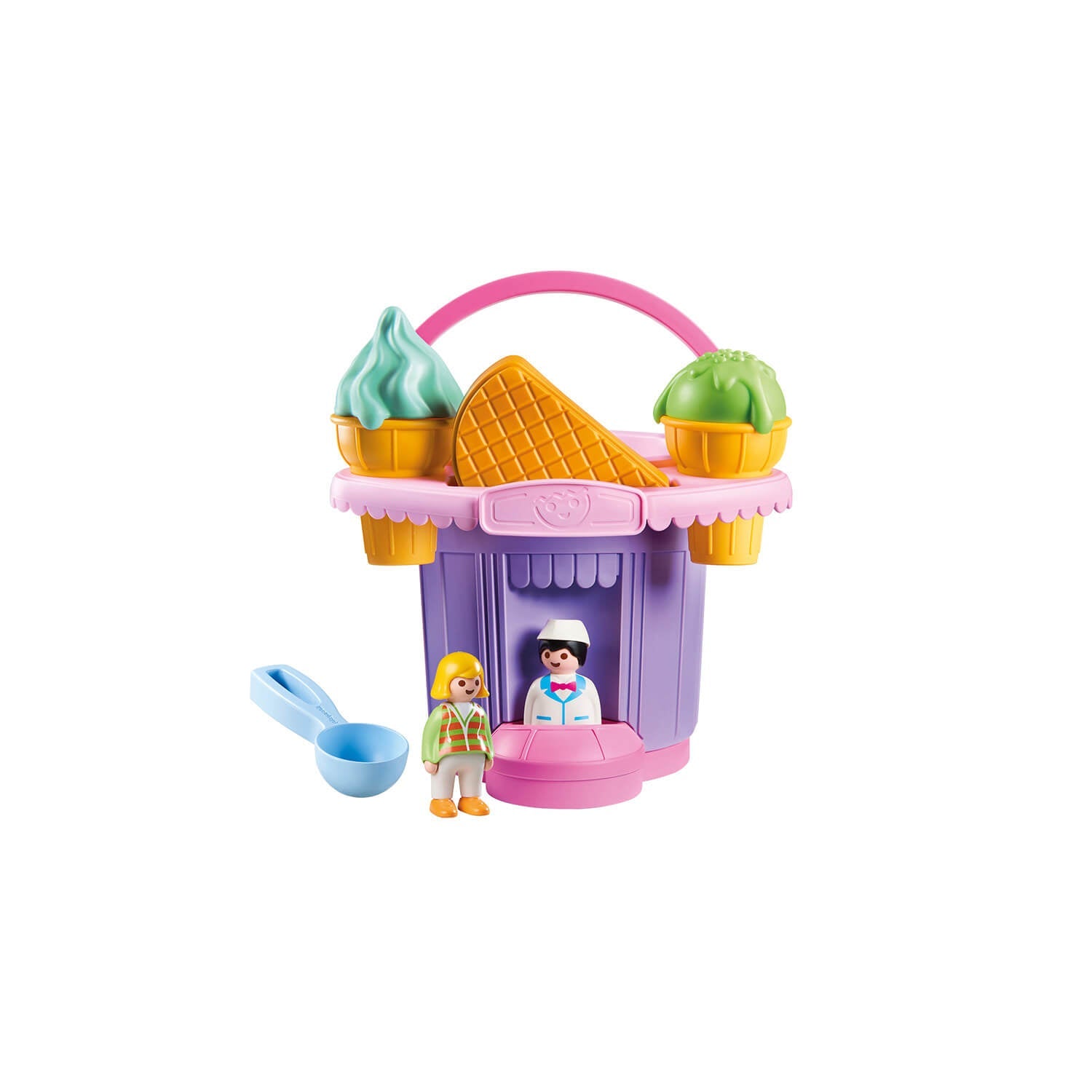 PLAYMOBIL SAND Ice Cream Shop Sand Bucket (9406)