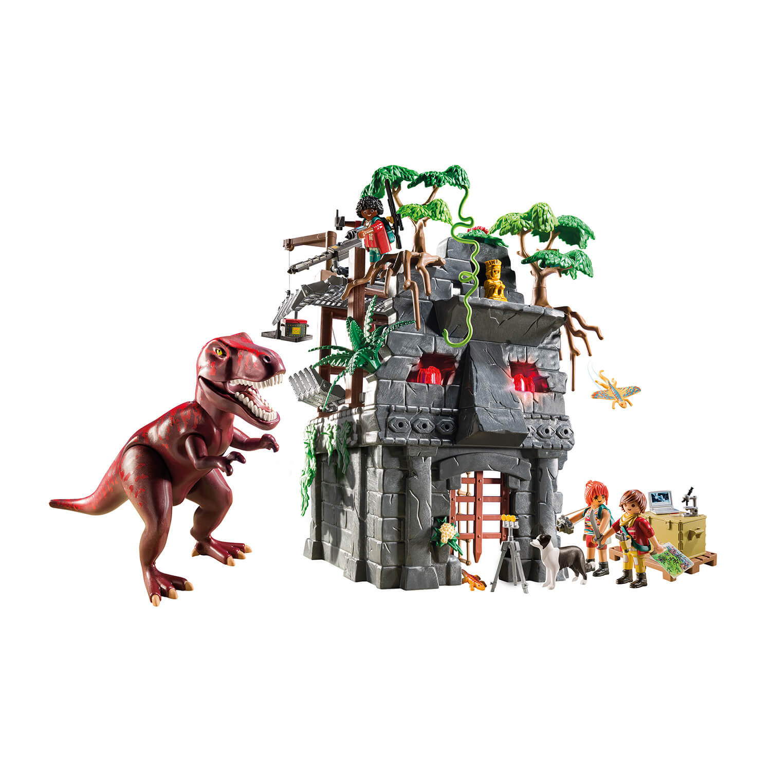 PLAYMOBIL Dinos Hidden Temple with T-Rex (9429)