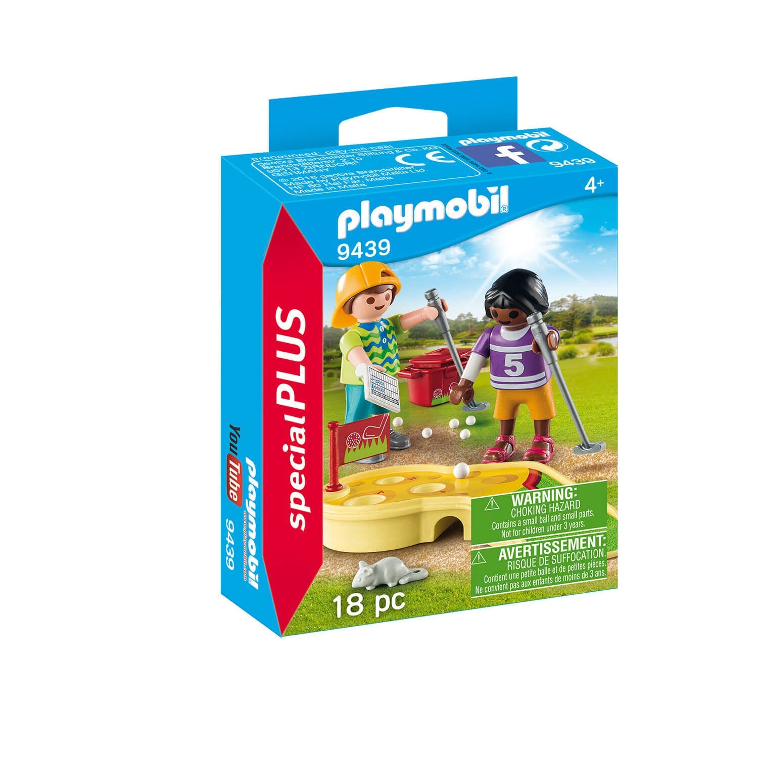 PLAYMOBIL Special Plus Children Minigolfing (9439)