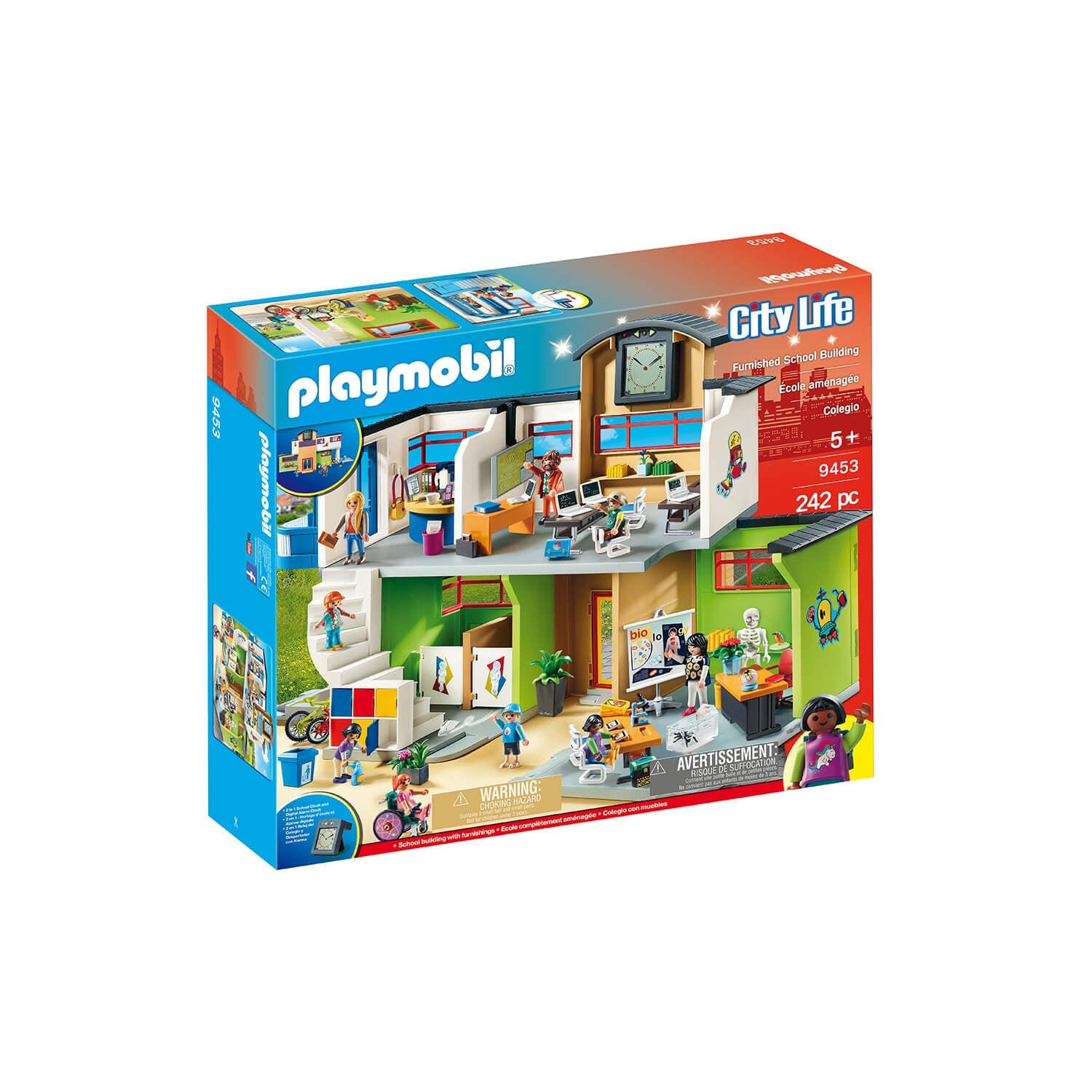 PLAYMOBIL School Furnished School Building (9453)