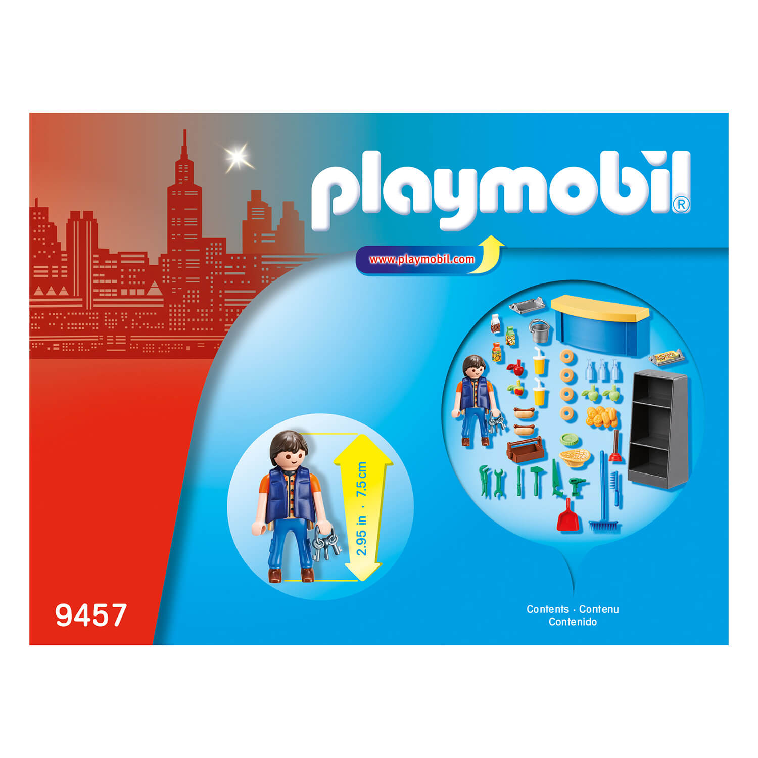 PLAYMOBIL School School Janitor (9457)