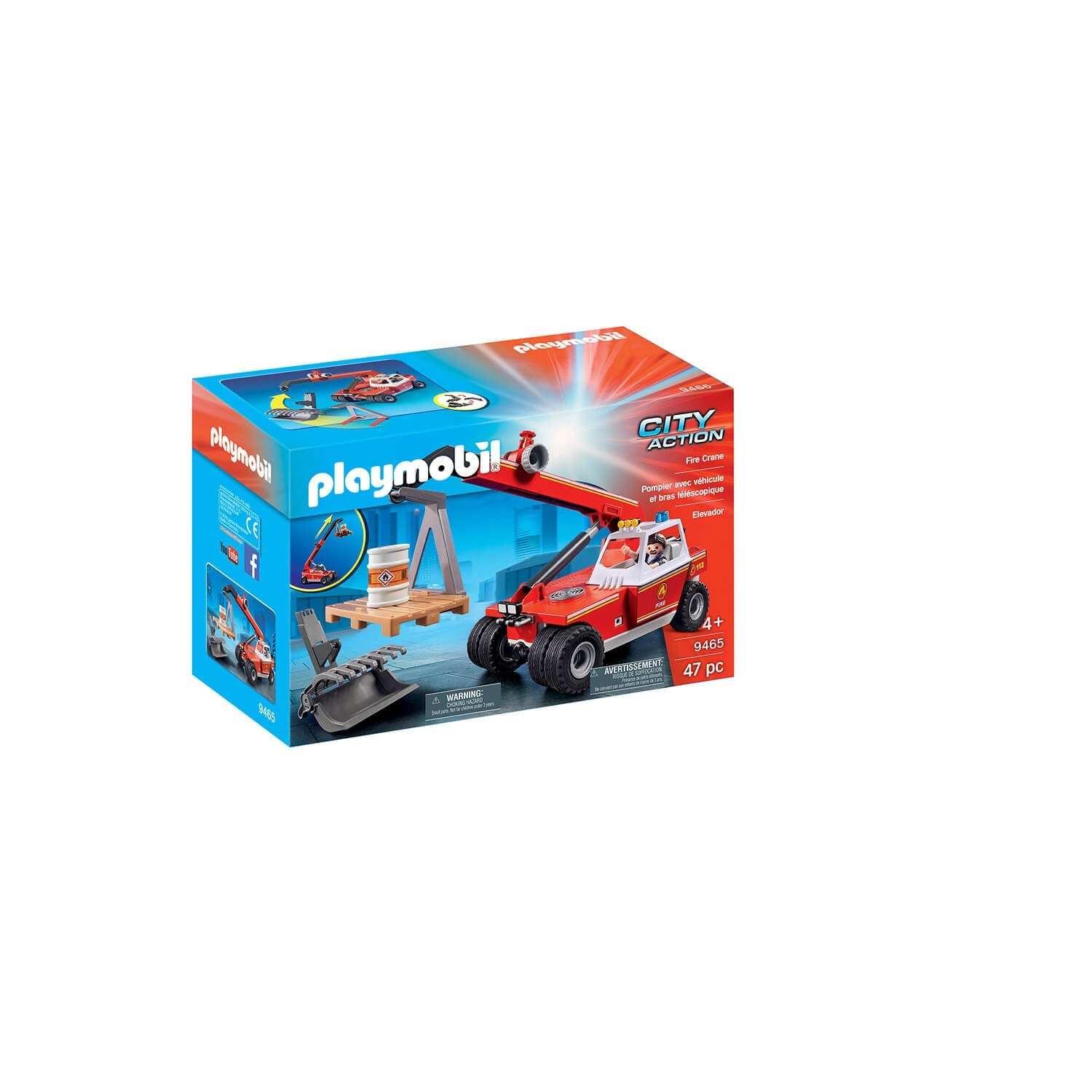PLAYMOBIL Fire Brigade Fire Crane (9465)