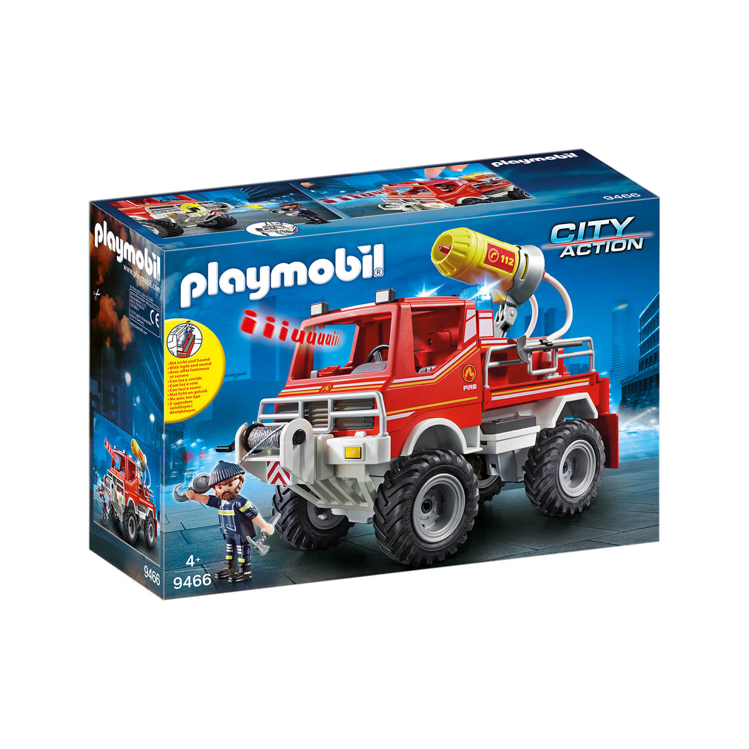 PLAYMOBIL Fire Brigade Fire Truck (9466)