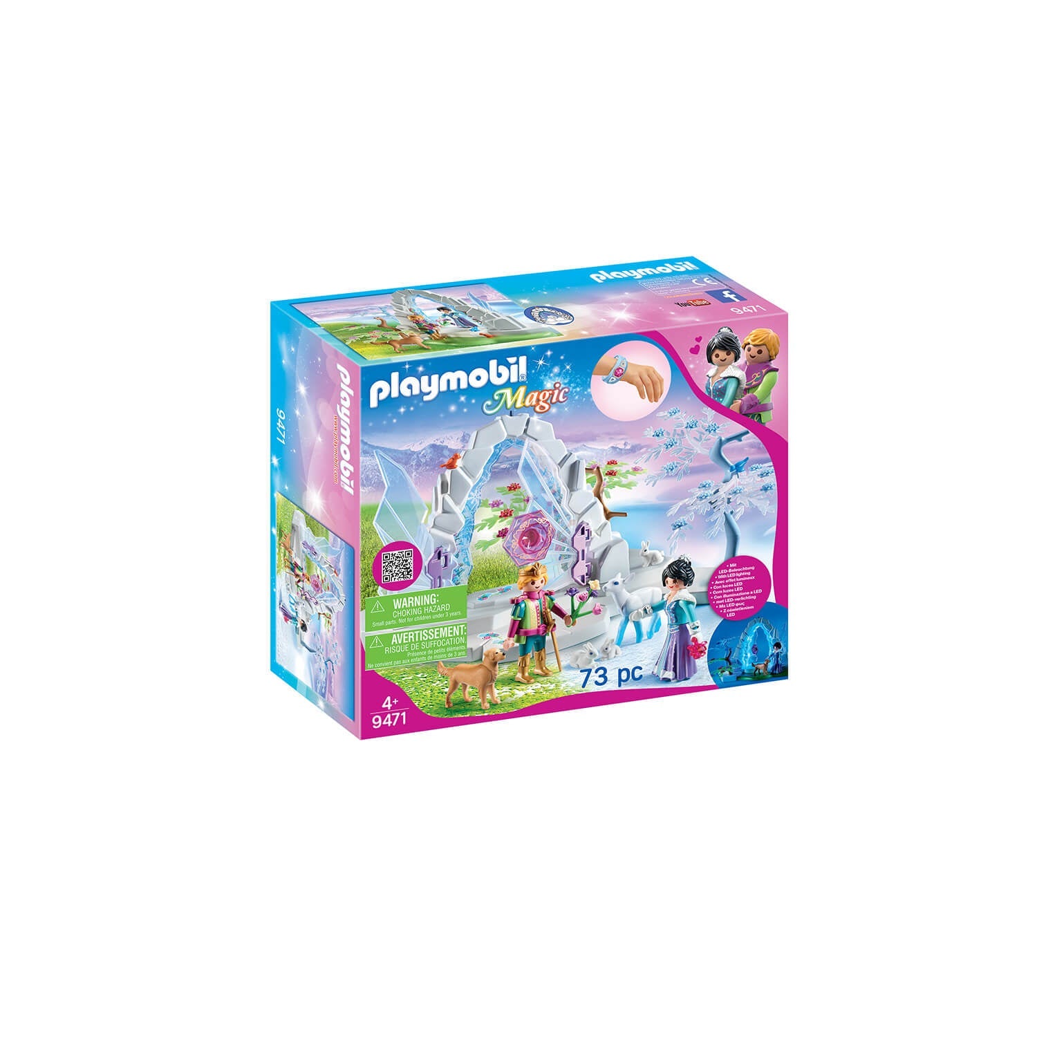 PLAYMOBIL Crystal Palace Crystal Gate to the Winter World (9471)