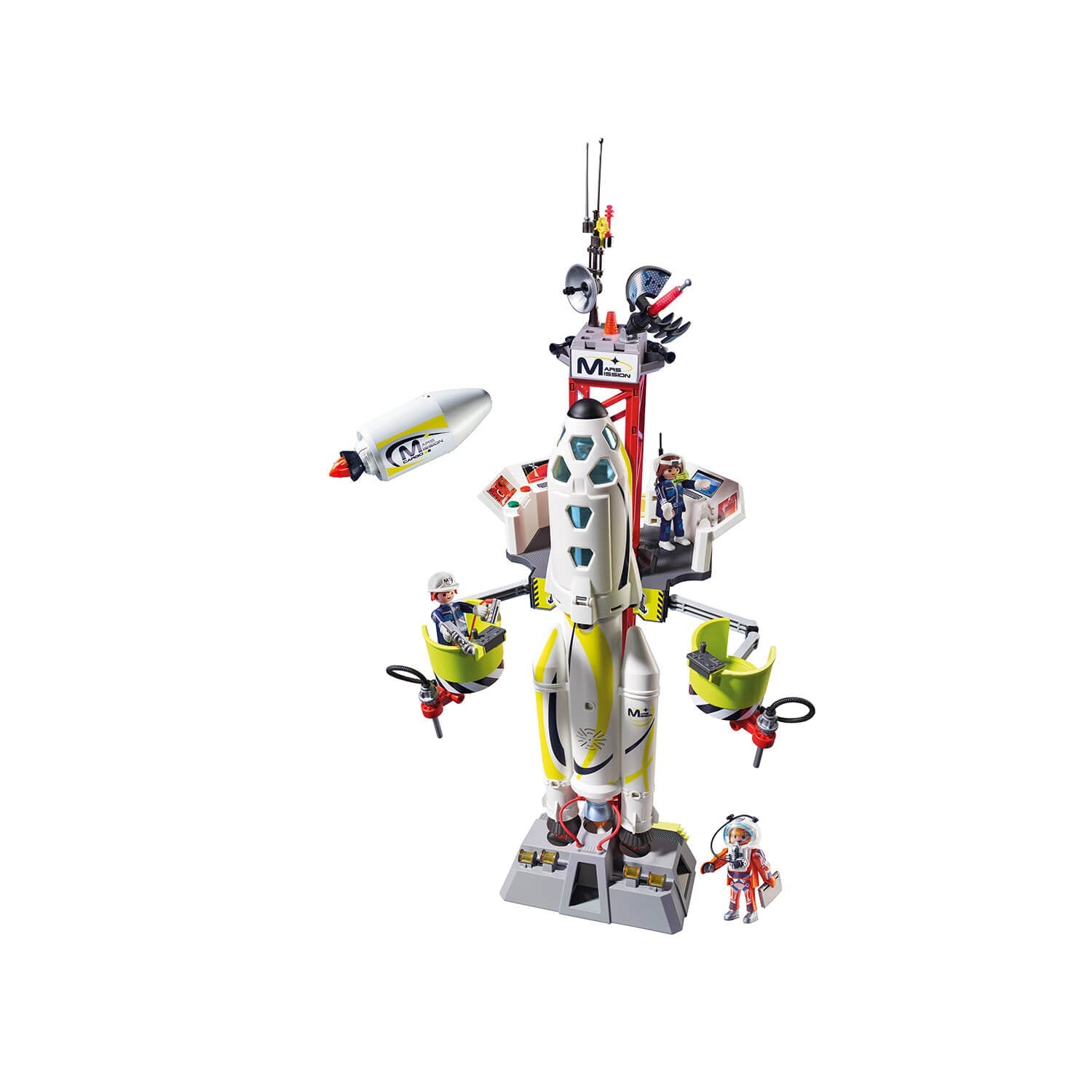 PLAYMOBIL Mars Mission Mission Rocket with Launch Site (9488)