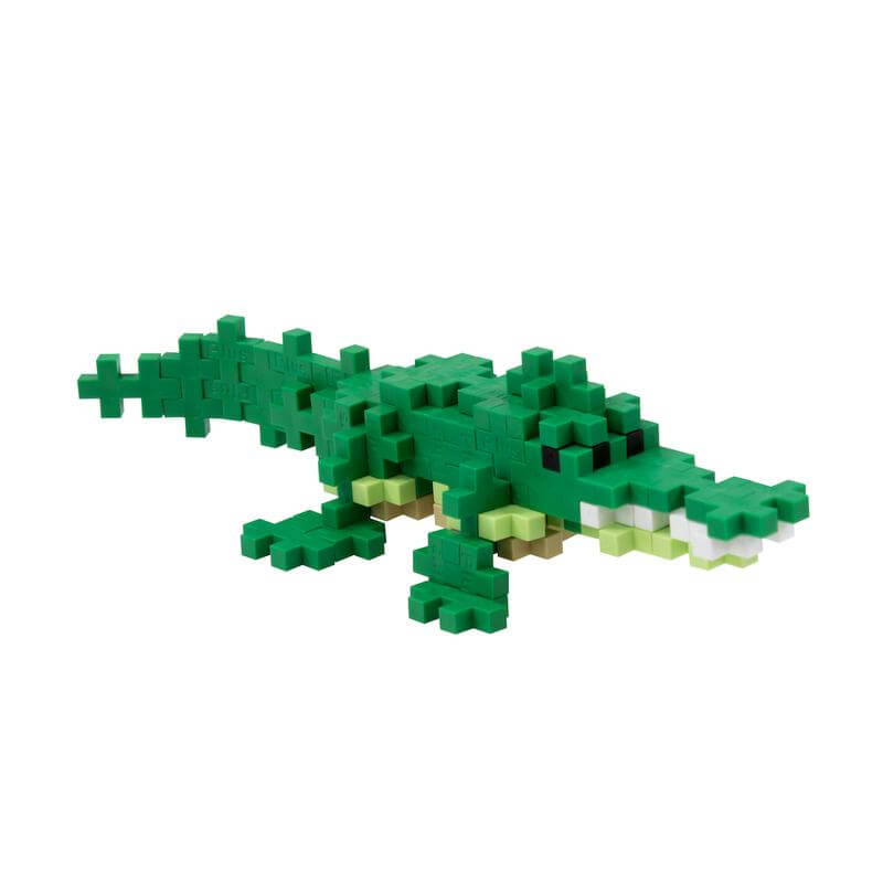 Plus-Plus Tube Alligator Building Set