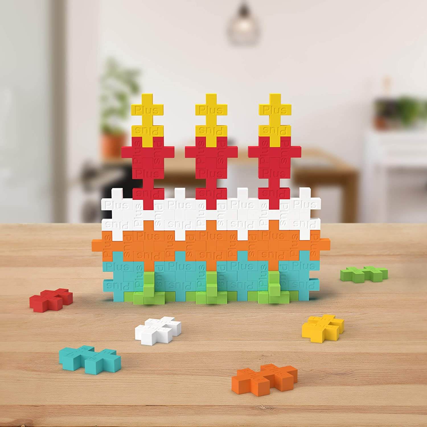 Plus-Plus Tube Happy Birthday Building Set