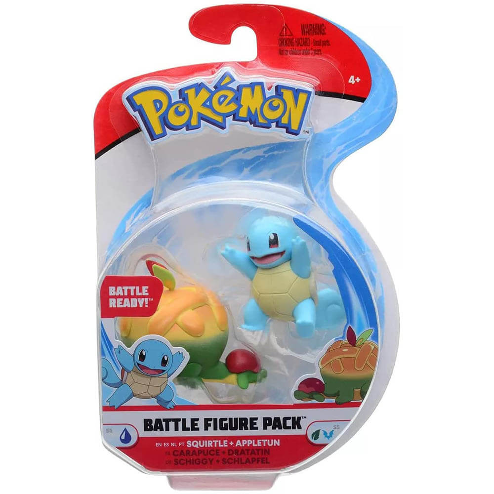 Pokemon Squirtle & Appletun S5 Battle Figure Pack