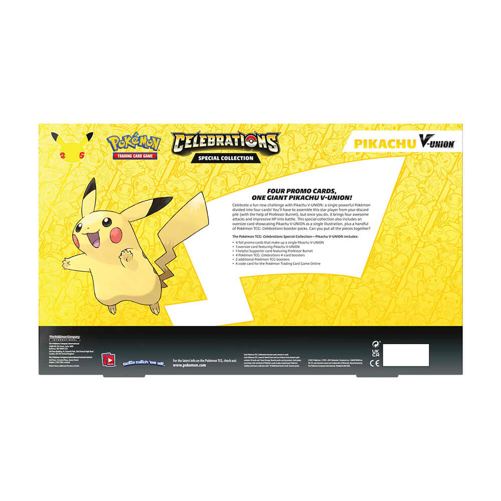 Pokmon TCG: Celebrations Special Collection (Pikachu V-UNION) Maziply Toys Pokmon TCG: Celebrations Special Collection (Pikachu V-UNION) Maziply Toys