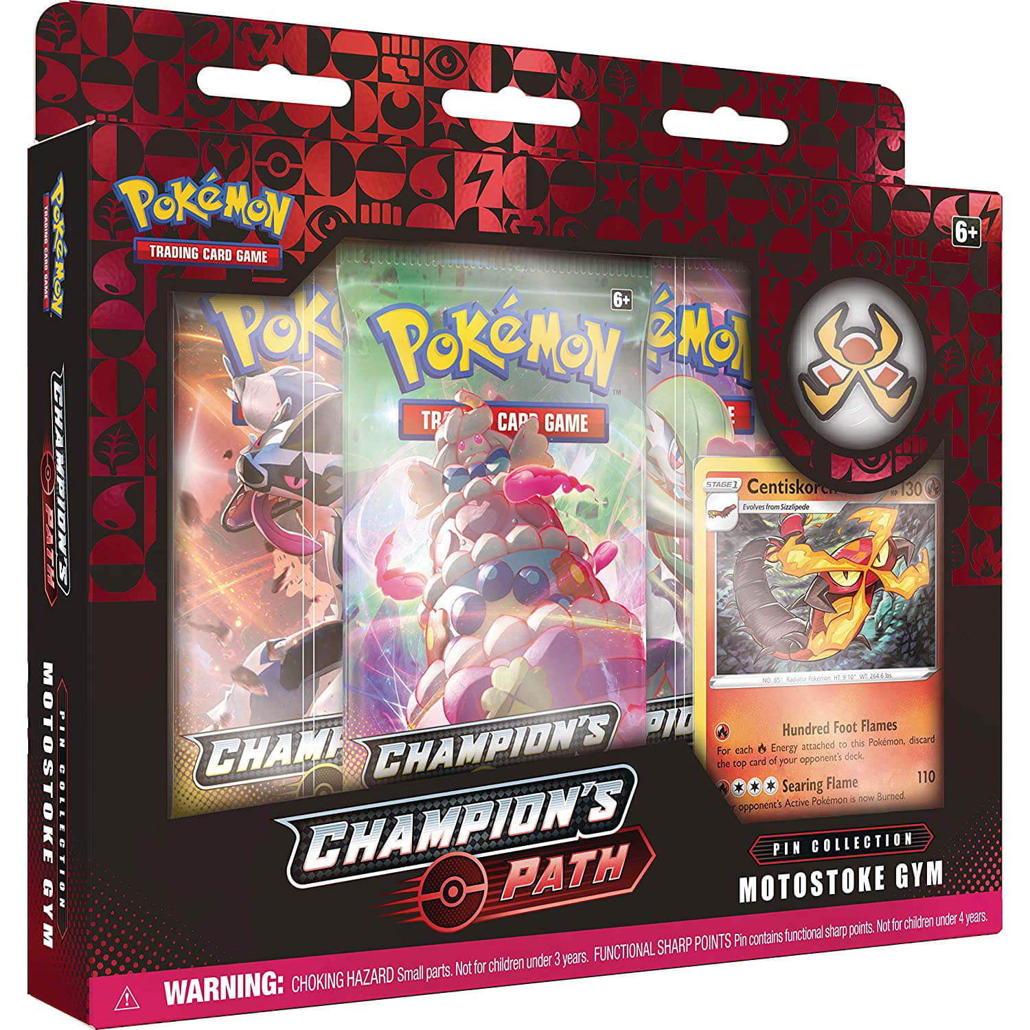 Pokemon TCG Champion's Path Pin Collection (Styles Vary)