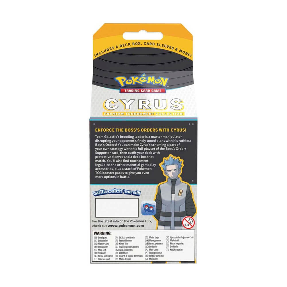 Pokemon TCG Cyrus Premium Tournament Collection Set