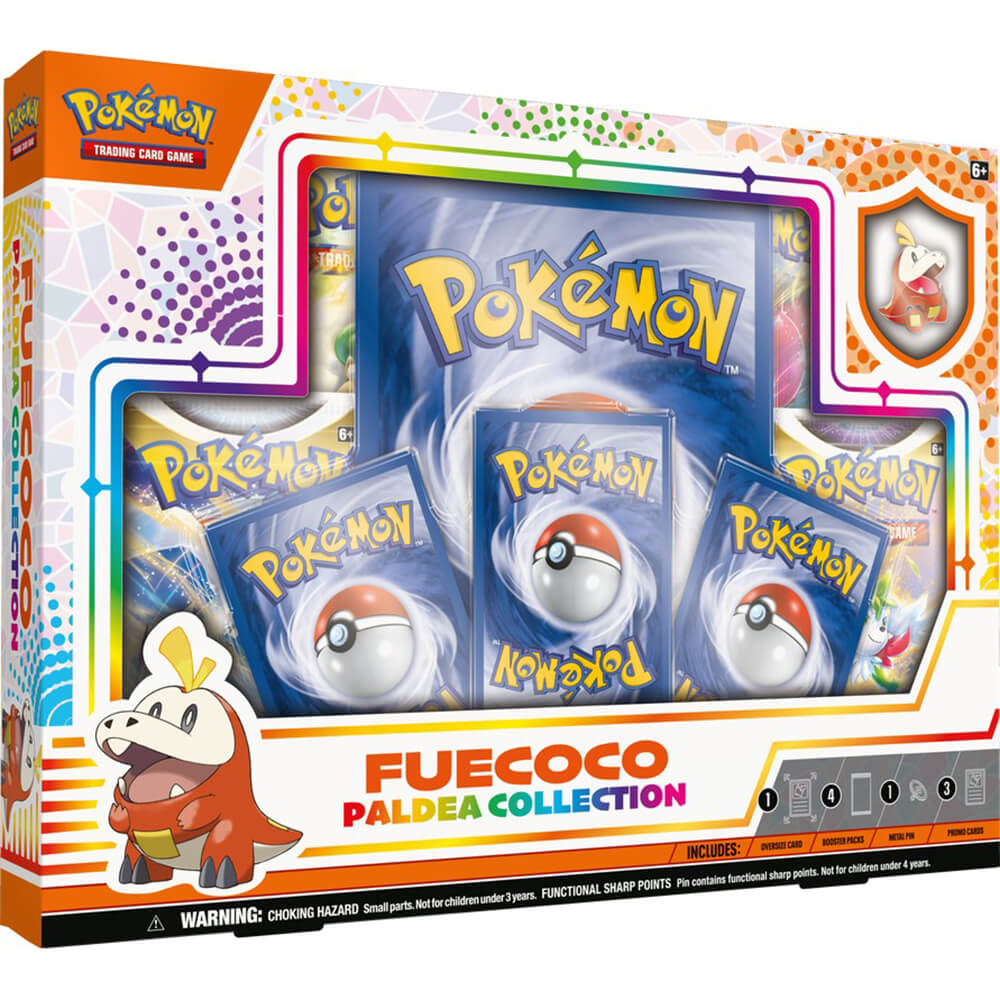 Pokemon TCG Fuecoco Paldea Collection Set