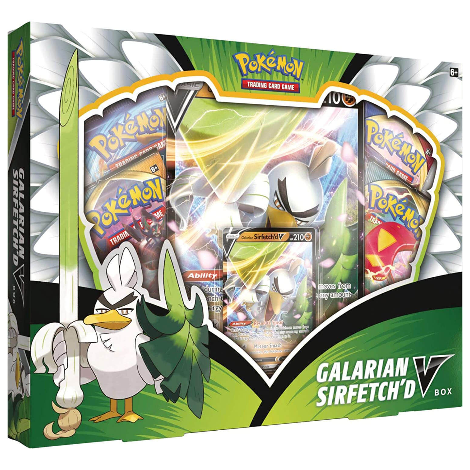 Pokemon TCG Galarian Sirfetch'd V Box