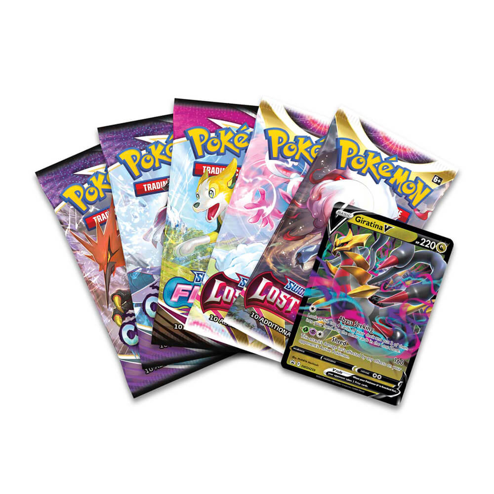 pokemon trading card games hidden potential tin rotom v Pokémon TCG Hidden Potential Tin (Giratina V) – Maziply Toys