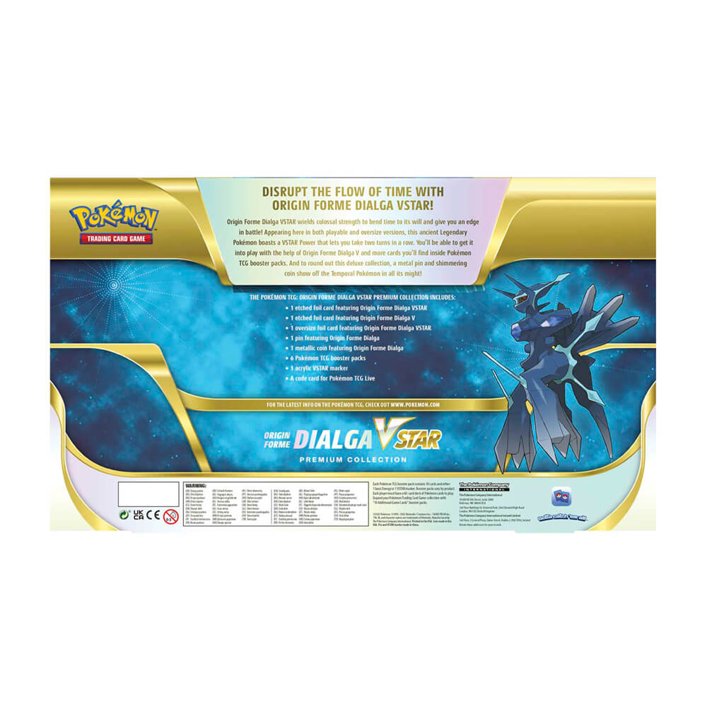 Pokemon TCG Origin Forme Dialga VSTAR Premium Collection Maziply Toys Pokemon TCG Origin Forme Dialga VSTAR Premium Collection Maziply Toys