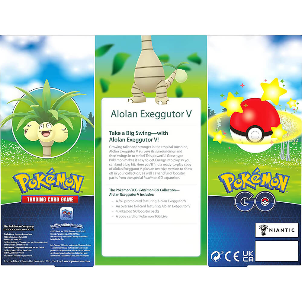 Pokemon TCG Pokemon GO Collection Alolan Exeggutor V Pokemon TCG Pokemon GO Collection Alolan Exeggutor V