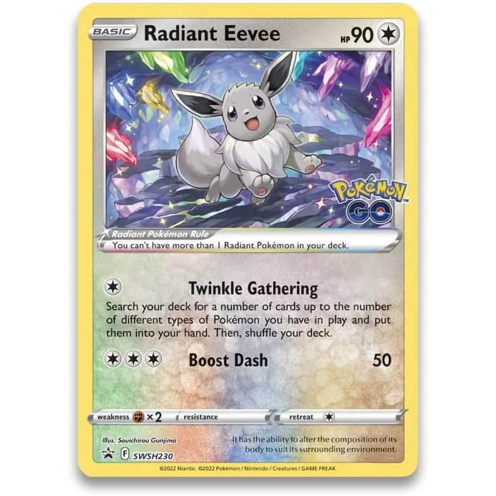 Pokemon TCG Pokemon GO Premium Collection Radiant Eevee Maziply Toys Pokemon TCG Pokemon GO Premium Collection Radiant Eevee Maziply Toys