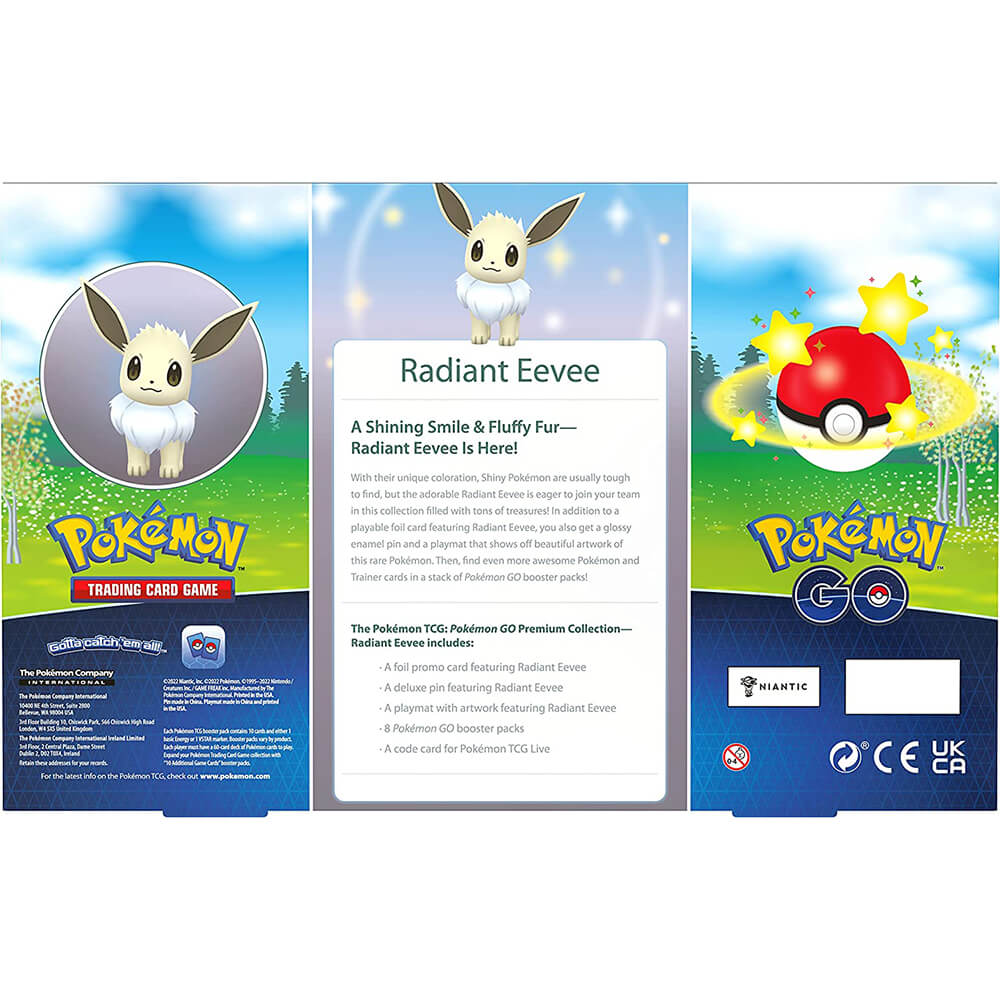 Pokemon TCG Pokemon GO Premium Collection Radiant Eevee Maziply Toys Pokemon TCG Pokemon GO Premium Collection Radiant Eevee Maziply Toys