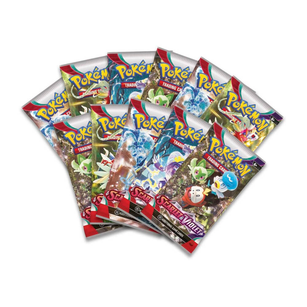 Pokemon TCG Scarlet & Violet Elite Trainer Box (Miraidon) Maziply Toys Pokemon TCG Scarlet & Violet Elite Trainer Box (Miraidon) Maziply Toys
