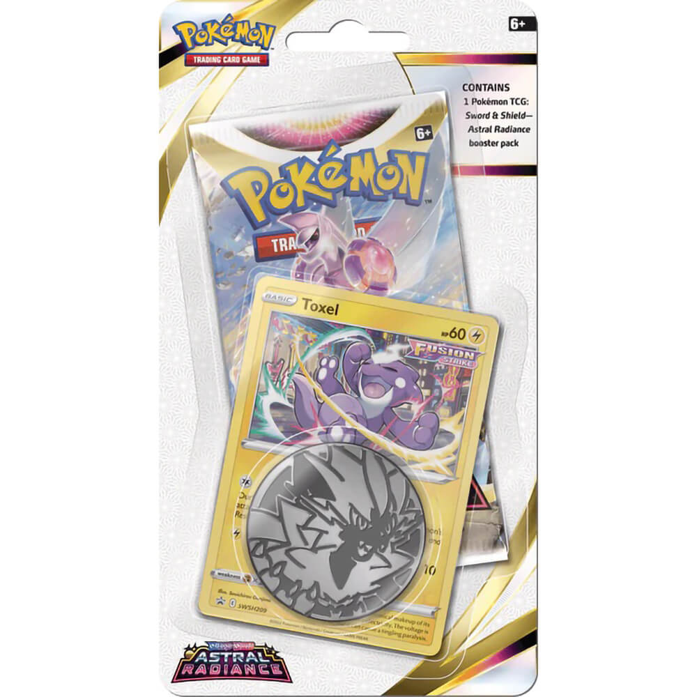 Pokemon TCG: Sword & Shield-Astral Radiance Checklane Blister Pack (Toxel)