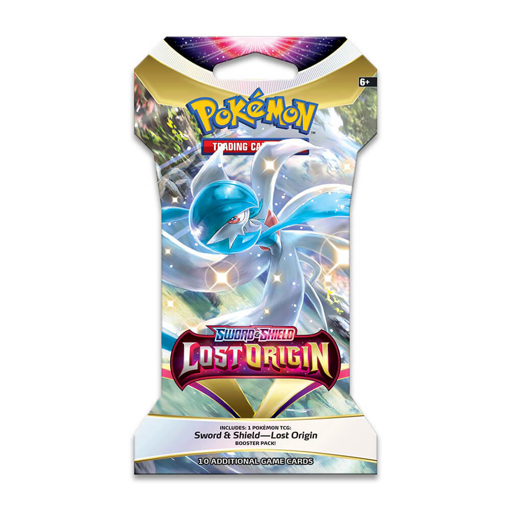 Pokemon TCG Sword & Shield Lost Origin Sleeved Booster Pack (10 Cards) Maziply Toys Pokemon TCG Sword & Shield Lost Origin Sleeved Booster Pack (10 Cards) Maziply Toys