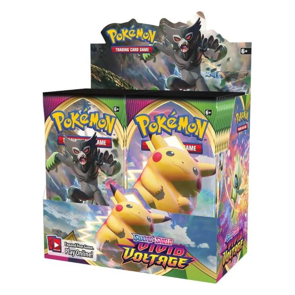 Pokemon TCG Sword & Shield Vivid Voltage Booster Box