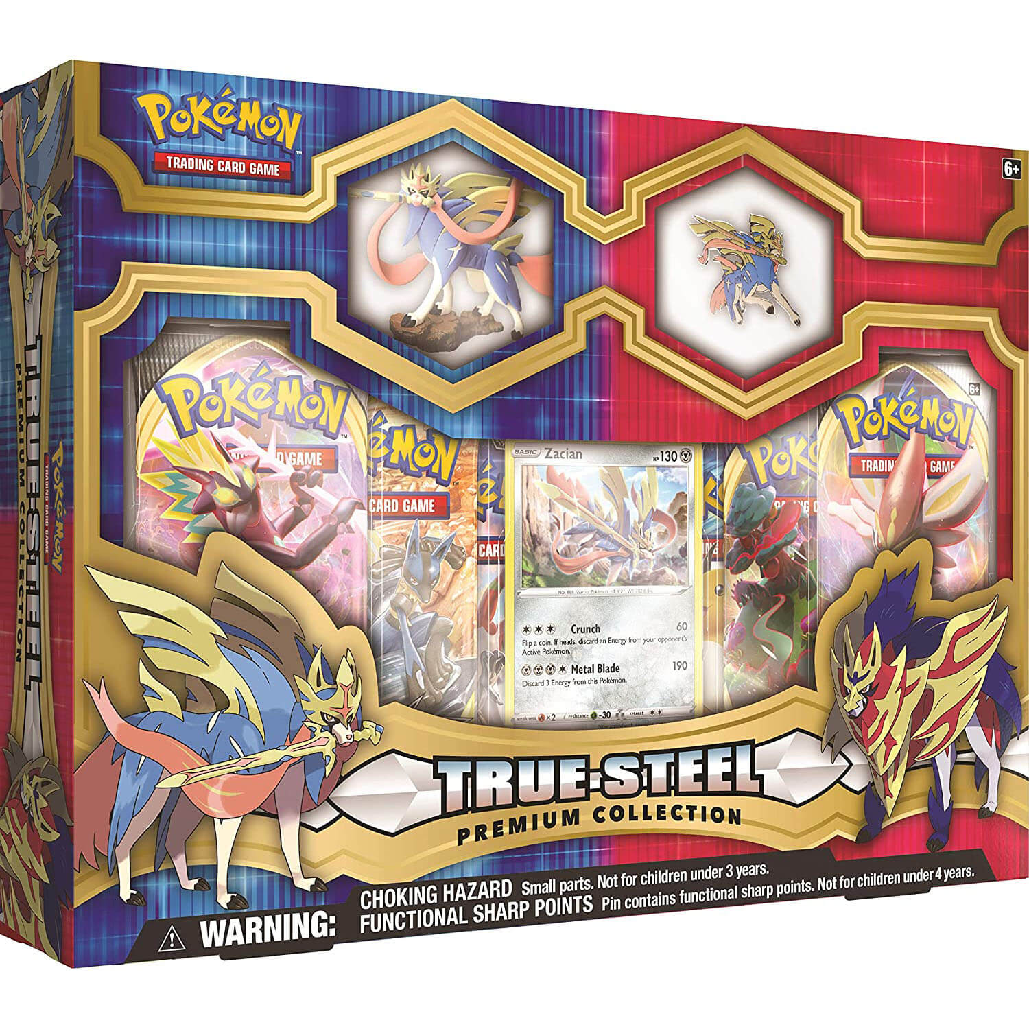 Pokemon TCG True Steel Premium Collection Zacian Box