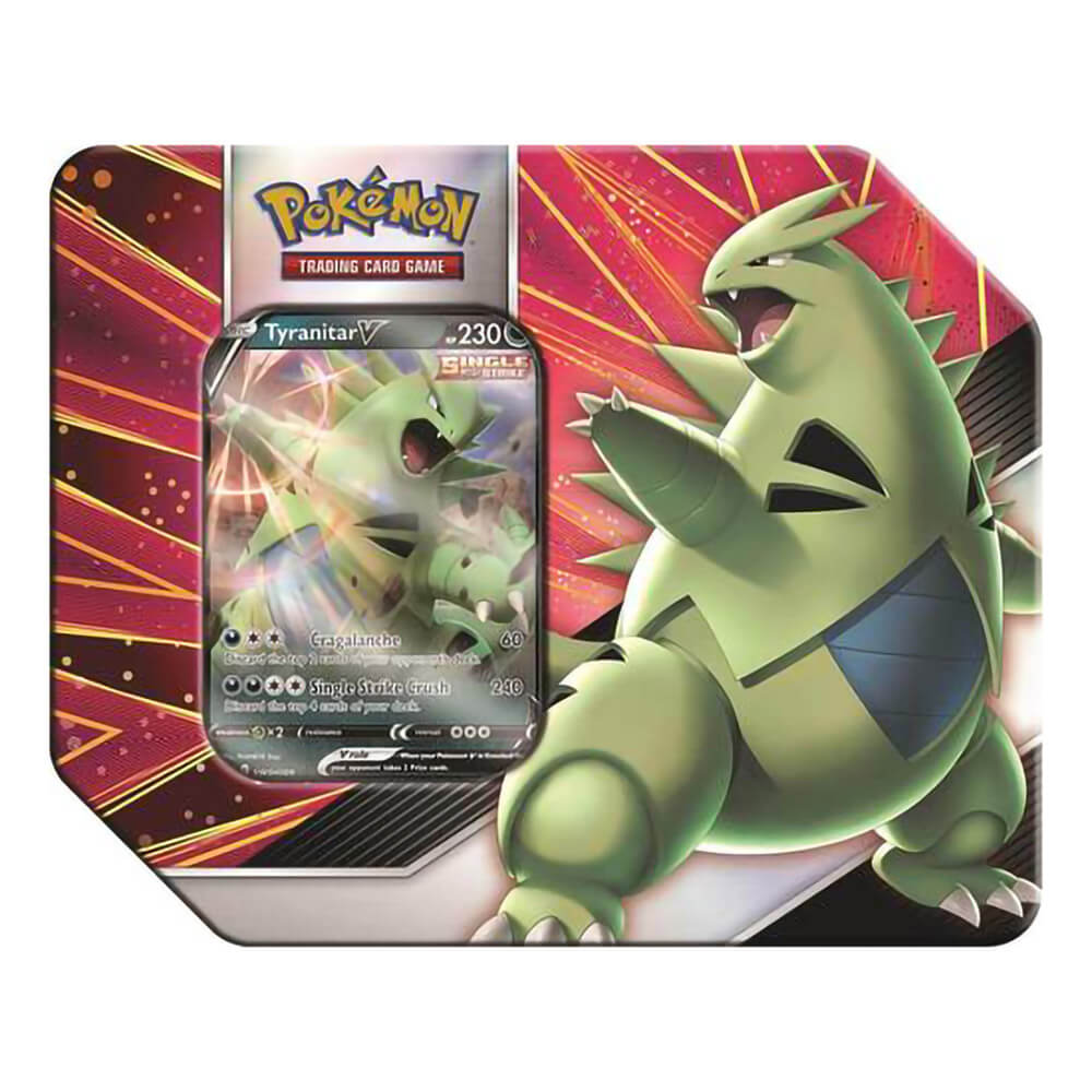 Pokemon TCG Tyranitar V Strikers Tin