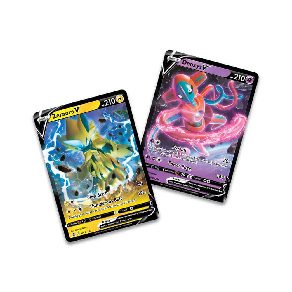 Pokemon TCG V Battle Deck Zeraora vs Deoxys