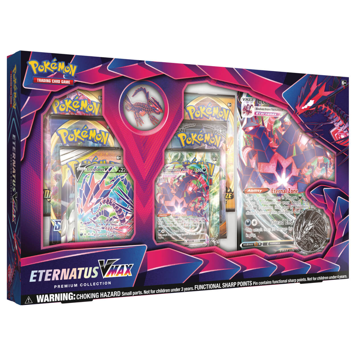 Pokemon Trading Card Game Eternatus VMax Premium Collection Box