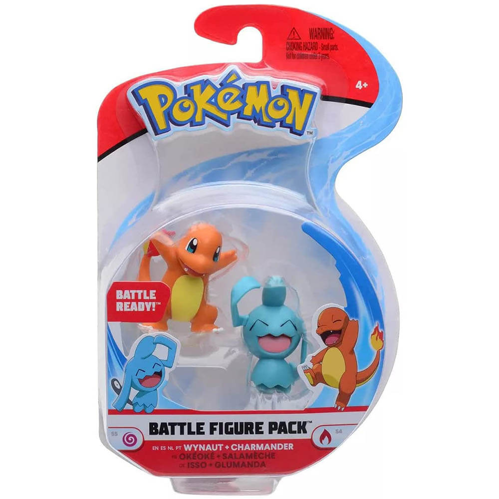 Pokemon Wynaut & Charmander S5 Battle Figure Pack