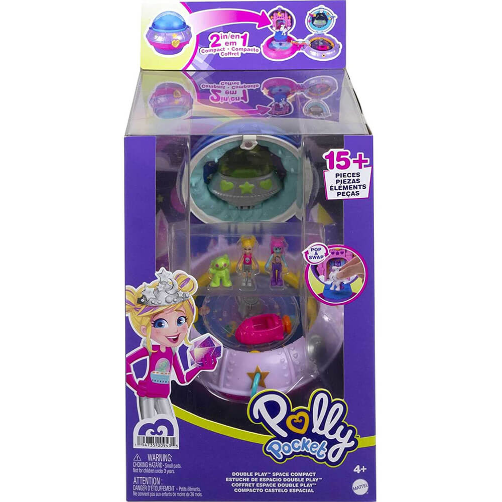 Polly Pocket Double Play Space Compact Playset