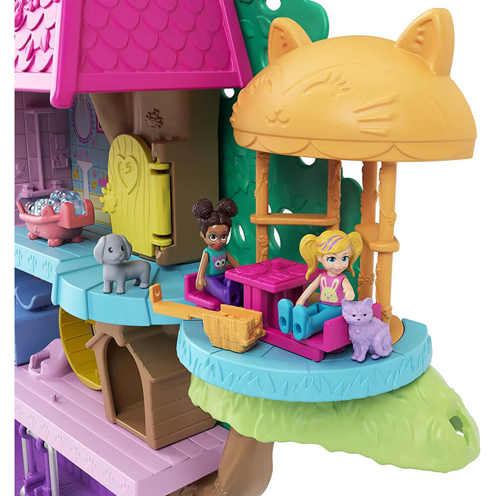 Polly Pocket Pet Adventure Treehouse Playset