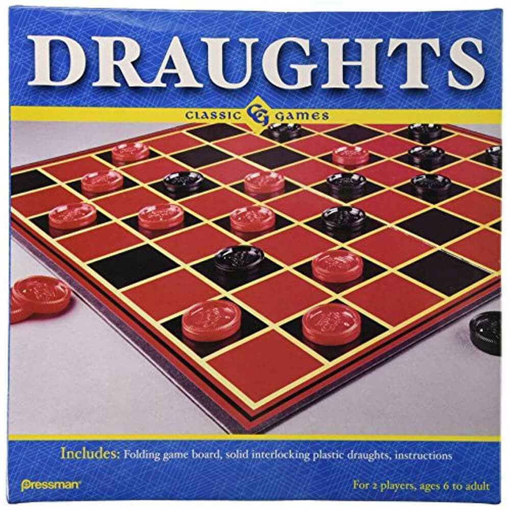 Pressman Checkers Red Box
