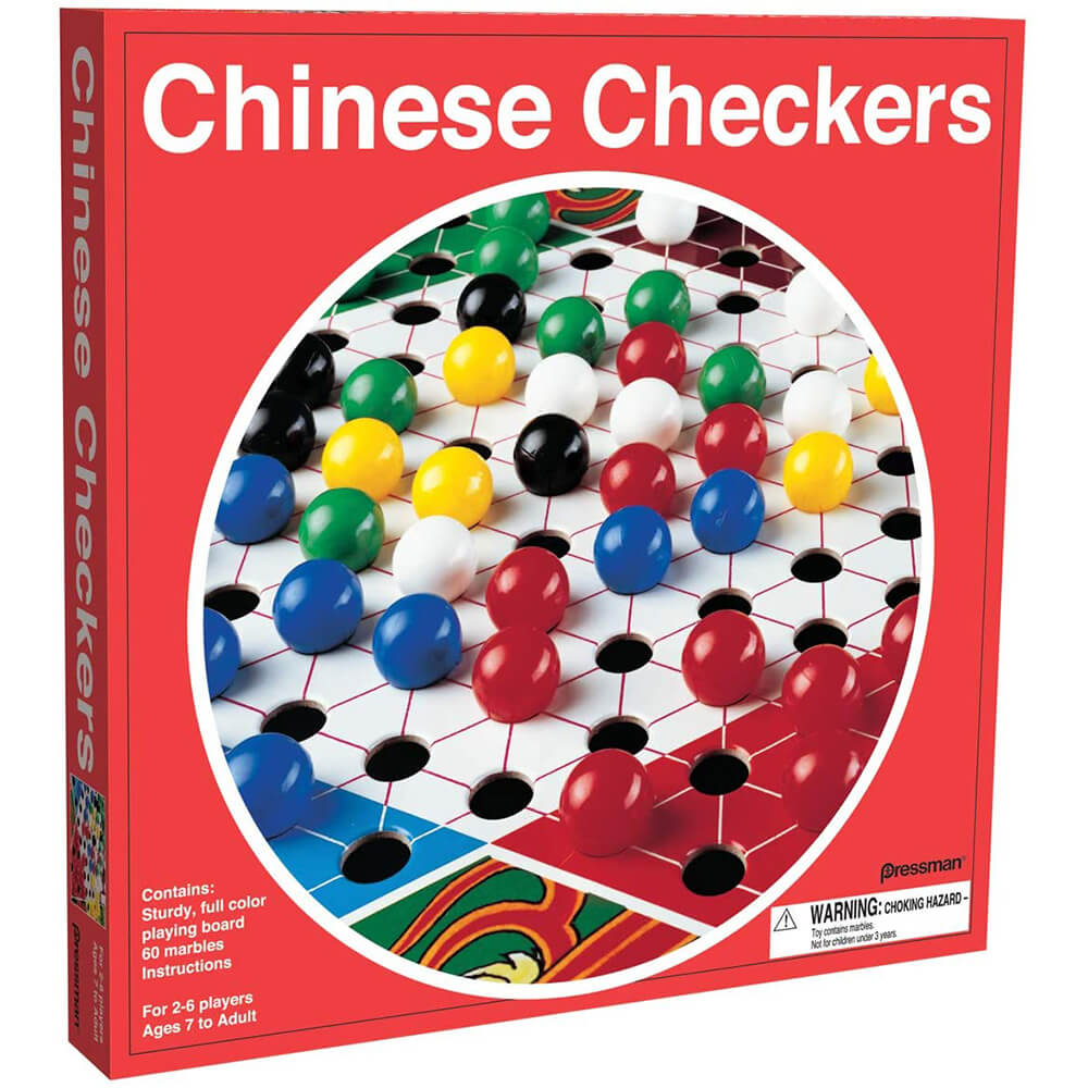 Pressman Chinese Checkers Red Box