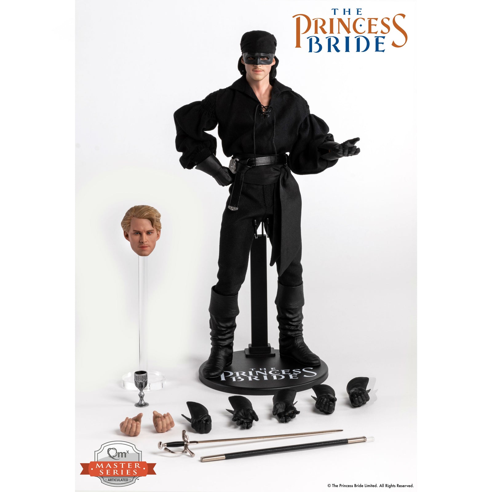 QMx Princess Bride Westley Dread Pirate Roberts 1:6 Scale Figure