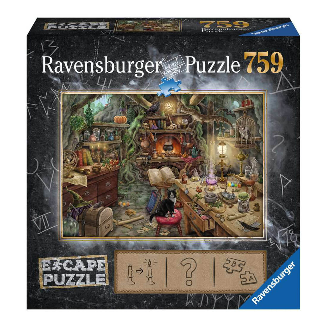 Ravensburger Witch's Kitchen 759 Piece Escape Puzzle