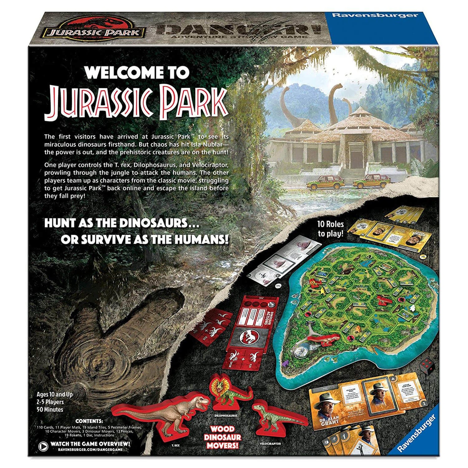 Ravensburger Jurassic Park Danger! Game