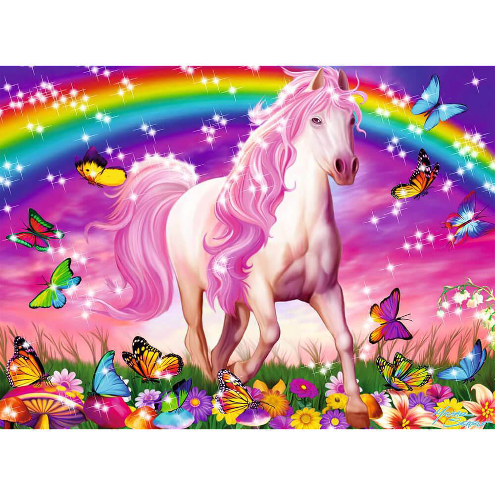 Ravensburger 100 pc Glitter Puzzles - Horse Dream