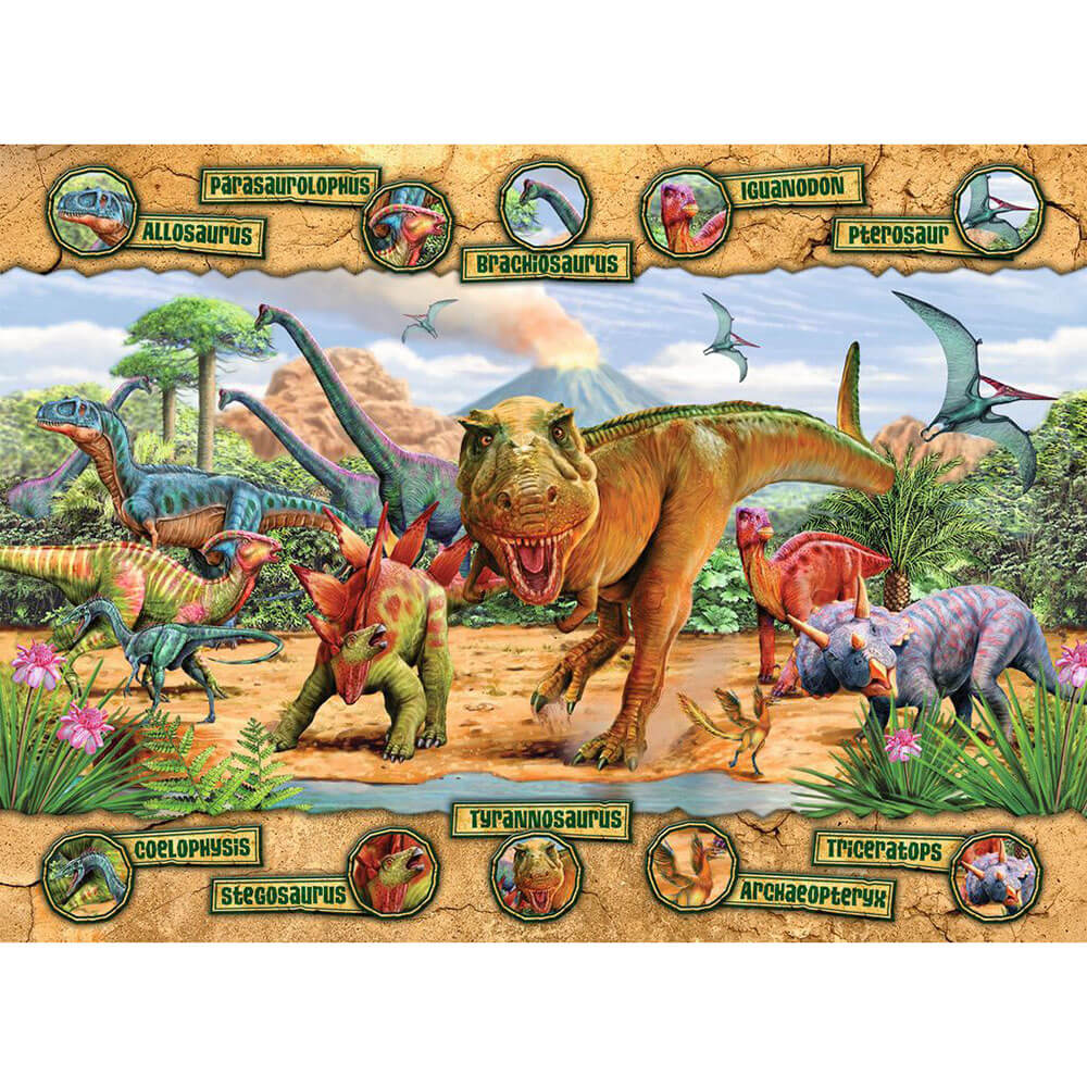 Ravensburger 100 pc Puzzles - Dinosaurs