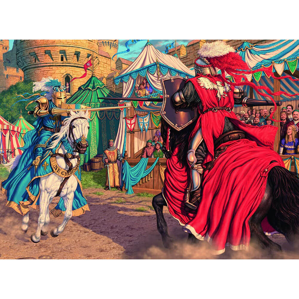 Ravensburger 100 pc Puzzles - Exciting Joust